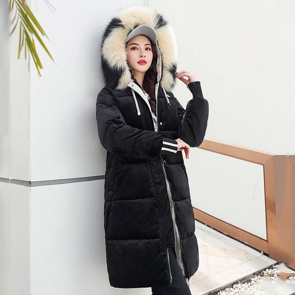 winter jacket women down coat female long slim solid color female jackets zip fur collar women down jacket coat1, Black
winter jacket women down coat female long slim solid color female jackets zip fur collar women down jacket coat1, Black