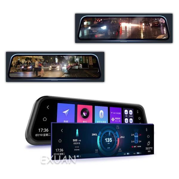 streaming media recorder / auto smart rearview mirror / front and rear hd dual cameras 9.6-inch touch screen dash cam car dvr
streaming media recorder / auto smart rearview mirror / front and rear hd dual cameras 9.6-inch touch screen dash cam car dvr