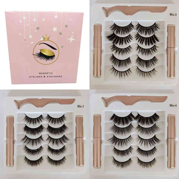 fake eyelashes 5 pairs magnetic eyelashes & tweezer set maquiagem natural lashes makeup faux cils double liquid eyelash eyeliner 220226
fake eyelashes 5 pairs magnetic eyelashes & tweezer set maquiagem natural lashes makeup faux cils double liquid eyelash eyeliner 220226