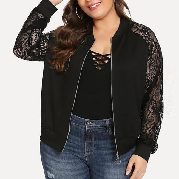 feitong lace women solid hollow out lace blouses ladies fashion plus size lace loose shawl cardigan zipper long sleeve blouse top, White
feitong lace women solid hollow out lace blouses ladies fashion plus size lace loose shawl cardigan zipper long sleeve blouse top, White