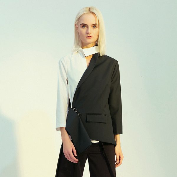 newer 2021 personality female blazer spotty hollow out high street jackets designer girl shirts blazers shredded clothes u7uu, White;black
newer 2021 personality female blazer spotty hollow out high street jackets designer girl shirts blazers shredded clothes u7uu, White;black
