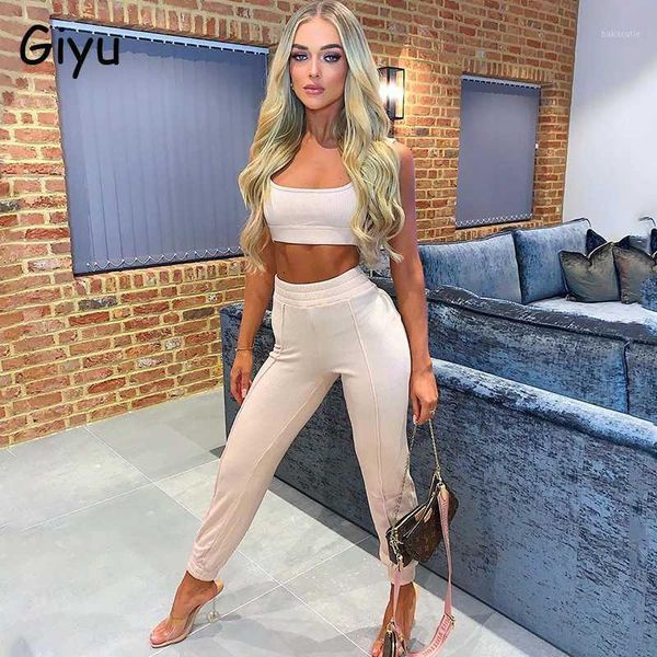 giyu knitted 2 piece set women 2020 summer crop pants sets elegant casual 2 piece set sleeveless backless tracksuit1, White
giyu knitted 2 piece set women 2020 summer crop pants sets elegant casual 2 piece set sleeveless backless tracksuit1, White
