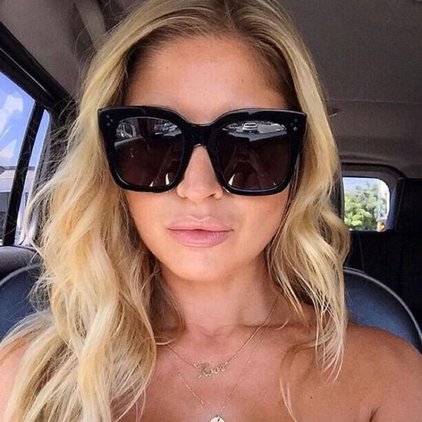 sunglasses vintage square oversized fashion lady brand designer retro sun glasses shades for women gafas uv400, White;black
sunglasses vintage square oversized fashion lady brand designer retro sun glasses shades for women gafas uv400, White;black
