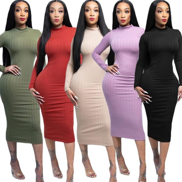 casual dresses spring turtleneck knitted dress for women solid color slim long sleeve femme bodycon, Black;gray
casual dresses spring turtleneck knitted dress for women solid color slim long sleeve femme bodycon, Black;gray