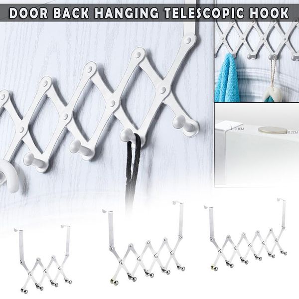 hooks & rails 40# stainless steel door rear suspension hook movable folding house convenient tool room decoration accessories
hooks & rails 40# stainless steel door rear suspension hook movable folding house convenient tool room decoration accessories