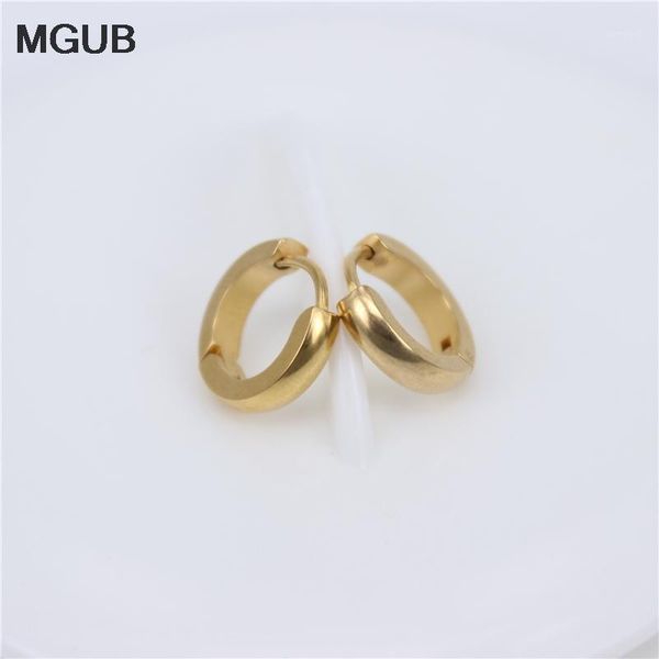 12mm diameter exquisite compact hoop earrings gold color don't fade and wear female whole family, Golden;silver
12mm diameter exquisite compact hoop earrings gold color don't fade and wear female whole family, Golden;silver