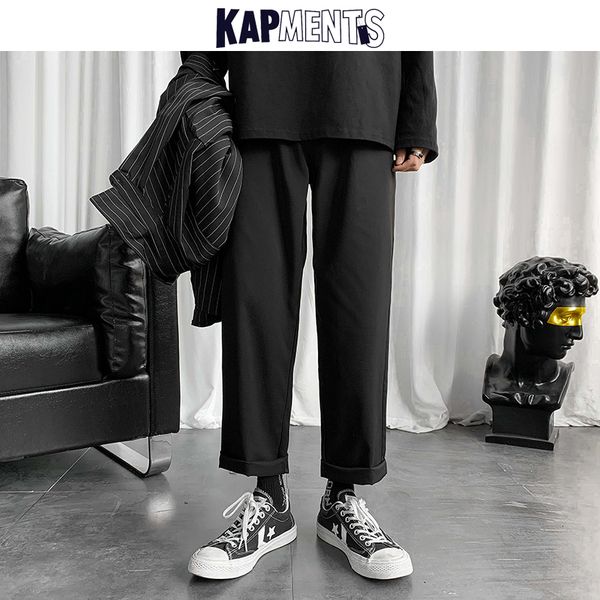 kapments men korean casual harem pants mens japanese streetwear high waist trousers fashions loose straight pants plus size 201109, Black
kapments men korean casual harem pants mens japanese streetwear high waist trousers fashions loose straight pants plus size 201109, Black