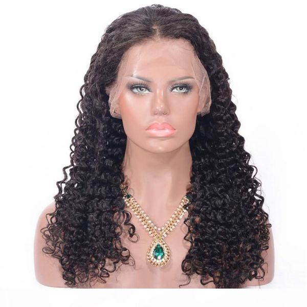 indian human hair full lace wigs with baby hair deep wave lace front wigs for black women medium cap, Black;brown
indian human hair full lace wigs with baby hair deep wave lace front wigs for black women medium cap, Black;brown