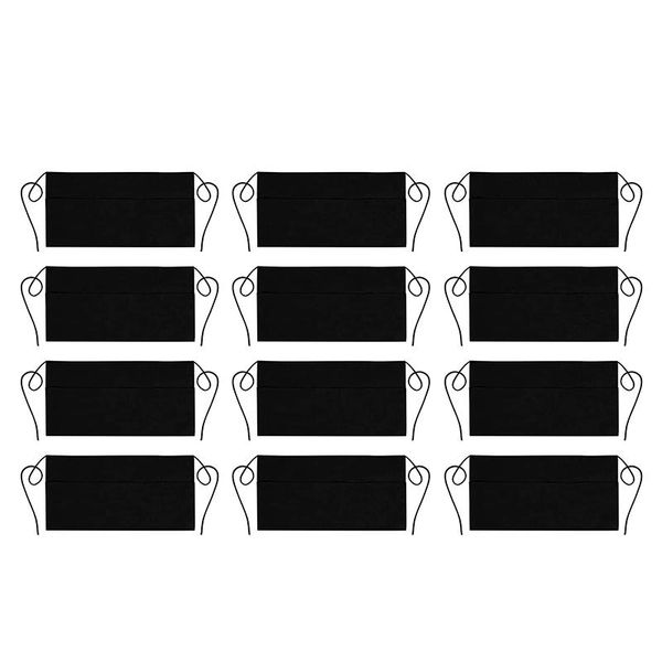 12 pack server aprons with 3 pockets - waist apron waiter waitress apron water resistant added long waist strap reinfor
12 pack server aprons with 3 pockets - waist apron waiter waitress apron water resistant added long waist strap reinfor