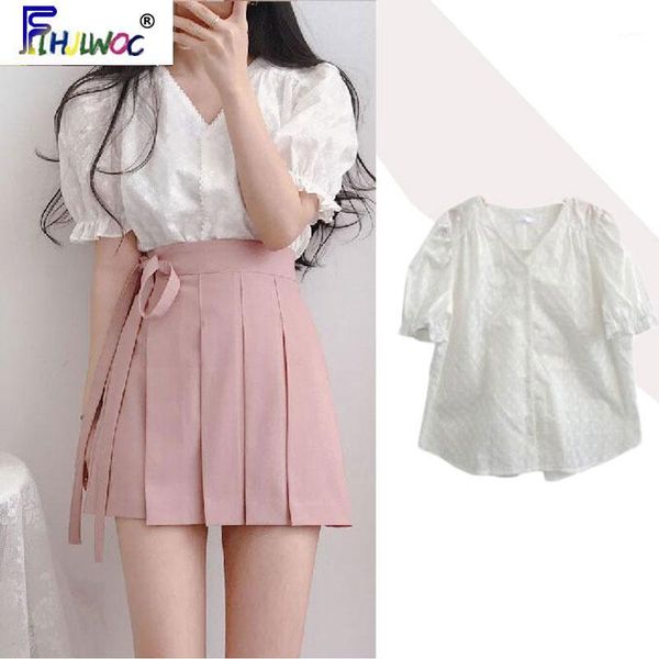 2020 summer new design cute women korean japanese sweet flhjlwoc preppy style girls white button shirt 41221
2020 summer new design cute women korean japanese sweet flhjlwoc preppy style girls white button shirt 41221