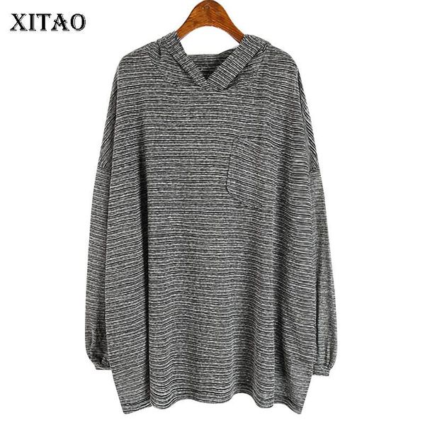 gray striped hooded pullover women loose fashion simple casual lantern sleeve autumn white clothes kg-204, White;black
gray striped hooded pullover women loose fashion simple casual lantern sleeve autumn white clothes kg-204, White;black