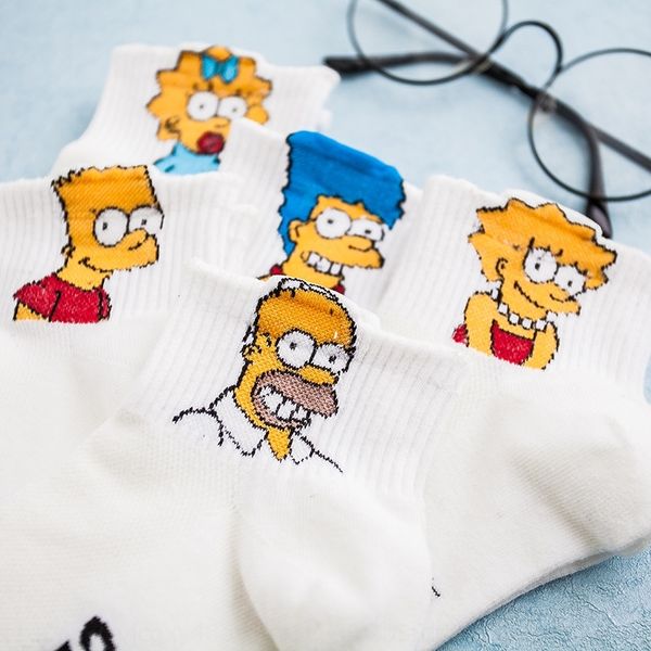otohv 20 summer new cartoon simpson women's boat invisible combed cotton sweat-absorbing women's non-slip invisible socks boat soc, Black
otohv 20 summer new cartoon simpson women's boat invisible combed cotton sweat-absorbing women's non-slip invisible socks boat soc, Black