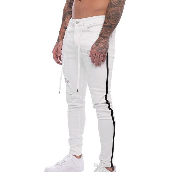 men's jeans men skinny spring summer autumn striped streetwear casual denim pencil pants male vaqueros hombre long trousers 2021, Blue
men's jeans men skinny spring summer autumn striped streetwear casual denim pencil pants male vaqueros hombre long trousers 2021, Blue