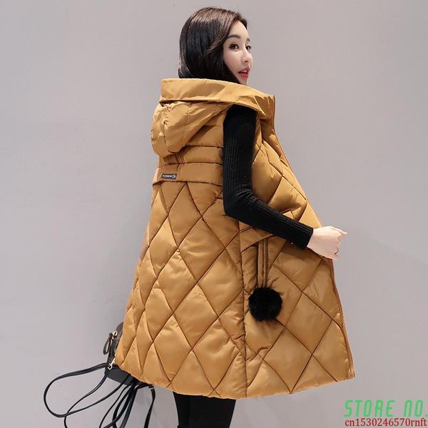 women's vests womens winter slim hooded women vest plus size coats 4xl sleeveless jackets and long waistcoats parka, Black;white
women's vests womens winter slim hooded women vest plus size coats 4xl sleeveless jackets and long waistcoats parka, Black;white