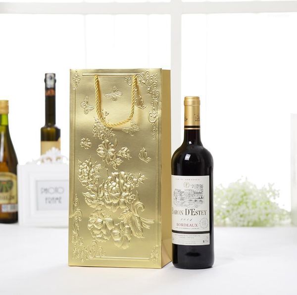 35x17x9cm gold flower embossed cardpaper bags wedding party gift xmas wine oil bottle holder pouches wine package1
35x17x9cm gold flower embossed cardpaper bags wedding party gift xmas wine oil bottle holder pouches wine package1