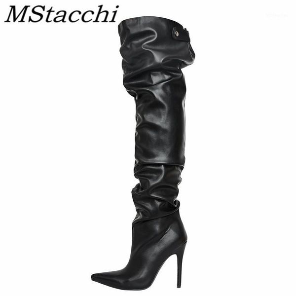 mstacchi buckle big size 33-46 women boots thin heels solid color pointed 2020 new fashion female shoes cuissardes bottes1, Black
mstacchi buckle big size 33-46 women boots thin heels solid color pointed 2020 new fashion female shoes cuissardes bottes1, Black