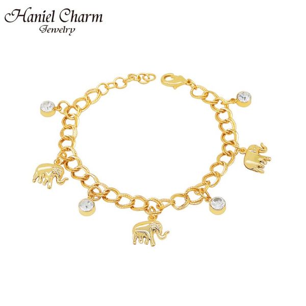 link, chain haniel fashion lovely gold color plated elephant bracelet personality charm for women thanksgiving day gift, Black
link, chain haniel fashion lovely gold color plated elephant bracelet personality charm for women thanksgiving day gift, Black