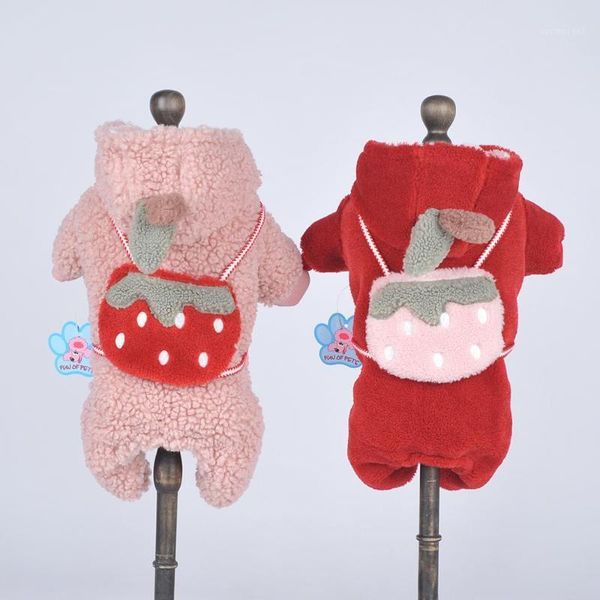 new winter dog cat coat jacket strawberry bag pet puppy jumpsuit warm apparel outfit 5 sizes 2 colours1
new winter dog cat coat jacket strawberry bag pet puppy jumpsuit warm apparel outfit 5 sizes 2 colours1