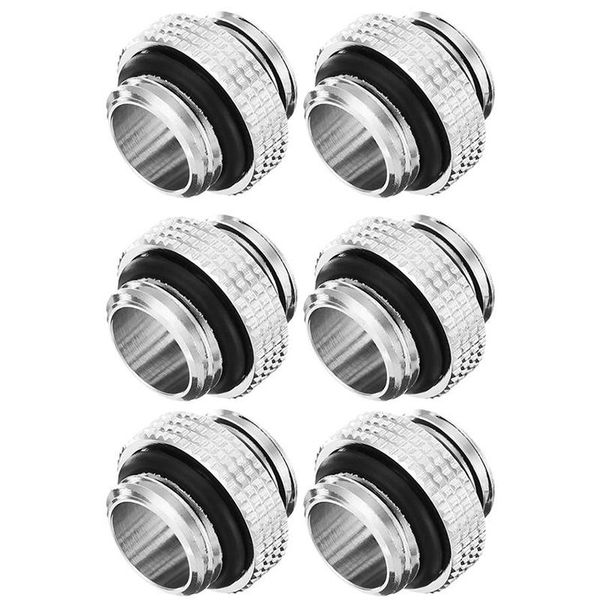 6 pieces g1 / 4 inch male to male connector, chrome-plated computer water cooling line
6 pieces g1 / 4 inch male to male connector, chrome-plated computer water cooling line