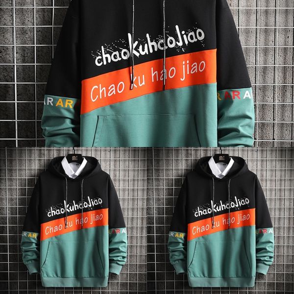 cxbjm pullover autumn and spring new style sweater men's korean casual versatile long pullover sweatercoat sweatersleeve men's hoo, Black
cxbjm pullover autumn and spring new style sweater men's korean casual versatile long pullover sweatercoat sweatersleeve men's hoo, Black