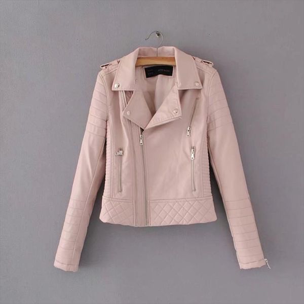 women clothes 2019 new fashion punk faux leather long sleeve solid causal wild joker coat ladies high end jacket chaqueta mujer, Black
women clothes 2019 new fashion punk faux leather long sleeve solid causal wild joker coat ladies high end jacket chaqueta mujer, Black