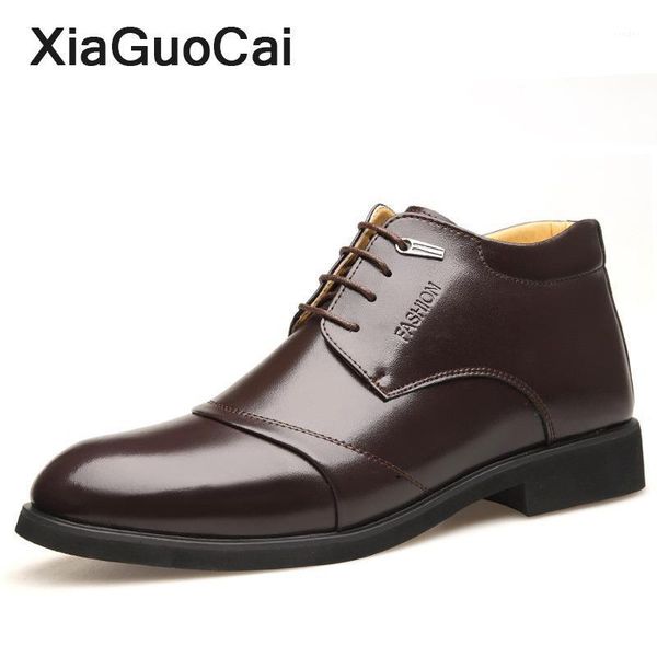 boots cotton men shoes winter warm male high man footwear with fur quality ankle leather lace up drop1, Black
boots cotton men shoes winter warm male high man footwear with fur quality ankle leather lace up drop1, Black