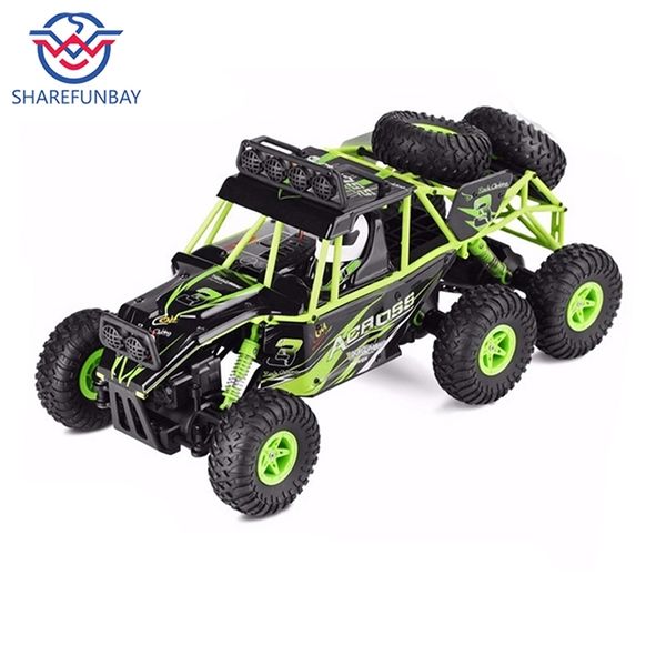 wltoys 18628 rc car 1:18 six-wheel drive climbing car 2.4g remote control big foot off-road vehicle large size 38cm y200413
wltoys 18628 rc car 1:18 six-wheel drive climbing car 2.4g remote control big foot off-road vehicle large size 38cm y200413