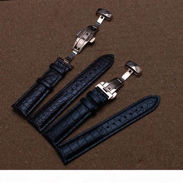cowhide leather watchbands with crocodile grain special pattern watch strap rose gold buckle butterfly deployment black brown new 20mm 22mm
cowhide leather watchbands with crocodile grain special pattern watch strap rose gold buckle butterfly deployment black brown new 20mm 22mm