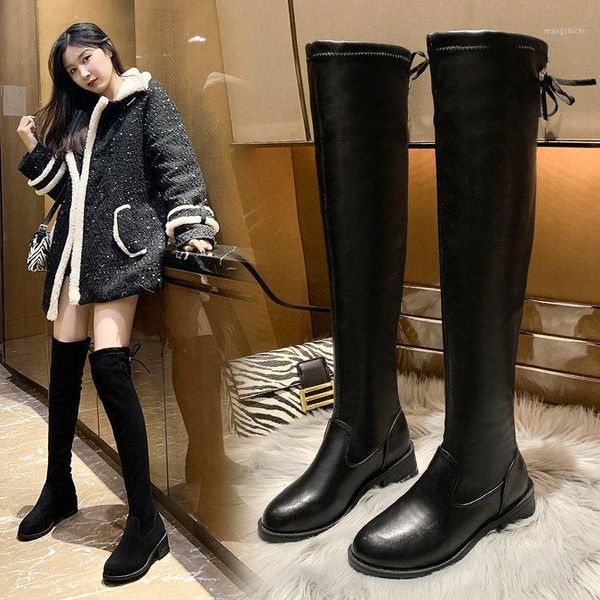 2020 ladies high boots solid color pu high heel women's shoes black stovepipe over the knee boots warm and velvet women's1
2020 ladies high boots solid color pu high heel women's shoes black stovepipe over the knee boots warm and velvet women's1