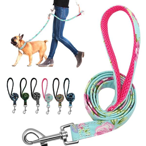 6 colors dog leash lead nylon printed pet puppy walking leash mesh padded running training leashes rope for small med sqcwab
6 colors dog leash lead nylon printed pet puppy walking leash mesh padded running training leashes rope for small med sqcwab