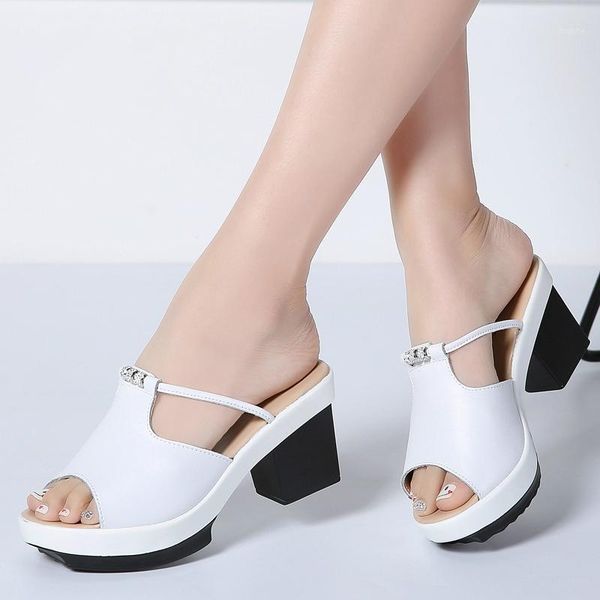2020 summer women flat platform slippers slides sandals shoes slip on open toe white genuine leather high heel sandals 8781, Black
2020 summer women flat platform slippers slides sandals shoes slip on open toe white genuine leather high heel sandals 8781, Black