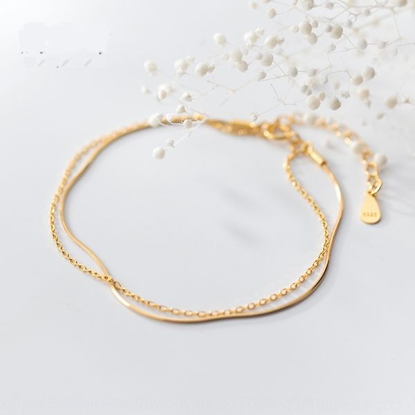 s925 silver female korean fashion small fresh snake bone double bracelet braceletbracelet temperament lady hand jewelry s2846 sxpo5, Golden;silver
s925 silver female korean fashion small fresh snake bone double bracelet braceletbracelet temperament lady hand jewelry s2846 sxpo5, Golden;silver