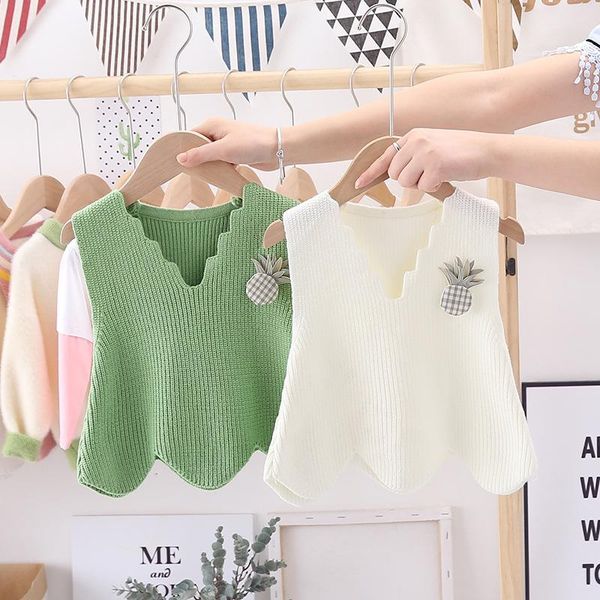 pullover kids girls autumn sleeveless sweater solid color infant vest toddler cotton cartoon spring v-neck baby clothing, Blue
pullover kids girls autumn sleeveless sweater solid color infant vest toddler cotton cartoon spring v-neck baby clothing, Blue