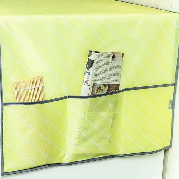 household waterproof refrigerator dust cover with storage bag for kitchen washing machine accessories towels hanging bag
household waterproof refrigerator dust cover with storage bag for kitchen washing machine accessories towels hanging bag