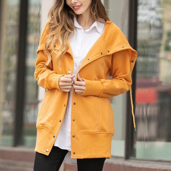 efinny women long sleeve slim outerwear coats fashion solid temperament jacket autumn winter pockets casual jacket1, Black;brown
efinny women long sleeve slim outerwear coats fashion solid temperament jacket autumn winter pockets casual jacket1, Black;brown