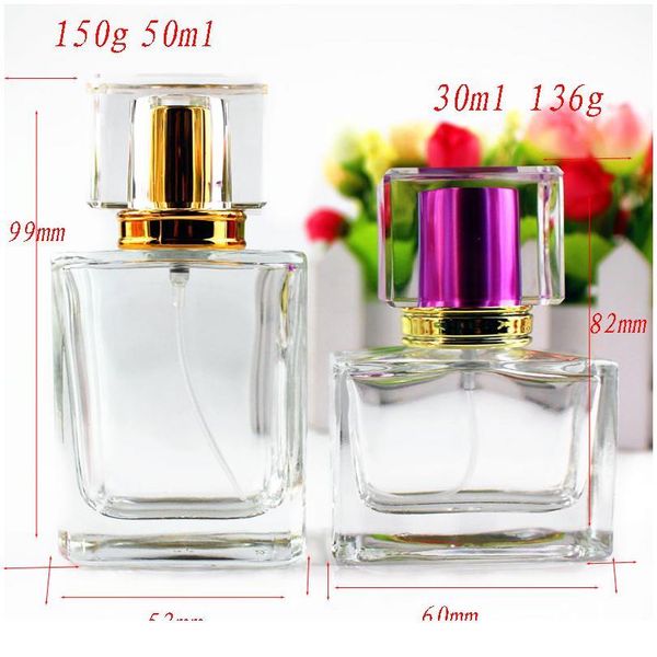 1pc 30ml/50ml square glass perfume bottle clear spray bottle empty fragrance packaging bottle re qylsmr
1pc 30ml/50ml square glass perfume bottle clear spray bottle empty fragrance packaging bottle re qylsmr