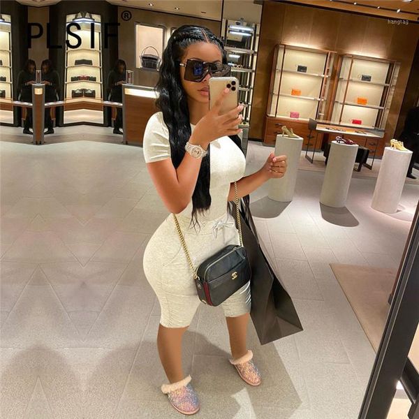 2020 round neck short sleeves and short 2 pieces set casual lady fashion women tracksuits1, White
2020 round neck short sleeves and short 2 pieces set casual lady fashion women tracksuits1, White