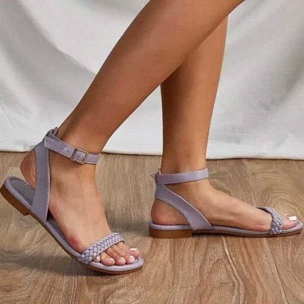 summer sandals braided women's open toe low soft bottom flats sandals ankle strap women casual sandalias mujer 2021 #qv6k, Black
summer sandals braided women's open toe low soft bottom flats sandals ankle strap women casual sandalias mujer 2021 #qv6k, Black