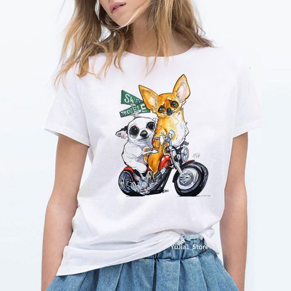 chihuahua riding a motorcycle printed funny t shirts women white vintage t shirt femme aesthetic clothes dog lover summer top
chihuahua riding a motorcycle printed funny t shirts women white vintage t shirt femme aesthetic clothes dog lover summer top