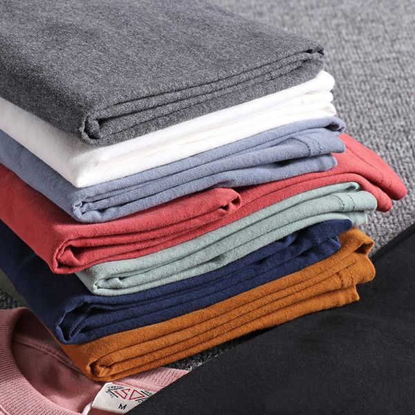 2021 new basic models plain short-sleeved t-shirt brushed cotton comfortable ten colors summer men's round neck shirt w15j, White;black
2021 new basic models plain short-sleeved t-shirt brushed cotton comfortable ten colors summer men's round neck shirt w15j, White;black