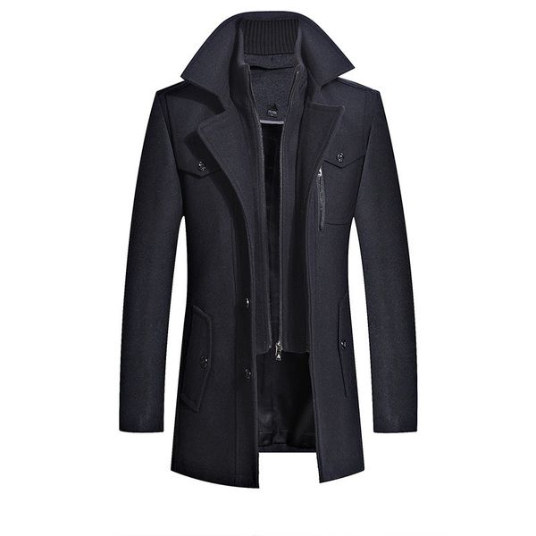 new casual thick wool winter coat men good quality double color mannen jassen winter 201120, Black
new casual thick wool winter coat men good quality double color mannen jassen winter 201120, Black