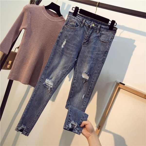 spring autumn 2020 new women's high waist stretch hip slim jeans pencil pants female plus size zipper skinny denim trousers a1121, Blue
spring autumn 2020 new women's high waist stretch hip slim jeans pencil pants female plus size zipper skinny denim trousers a1121, Blue