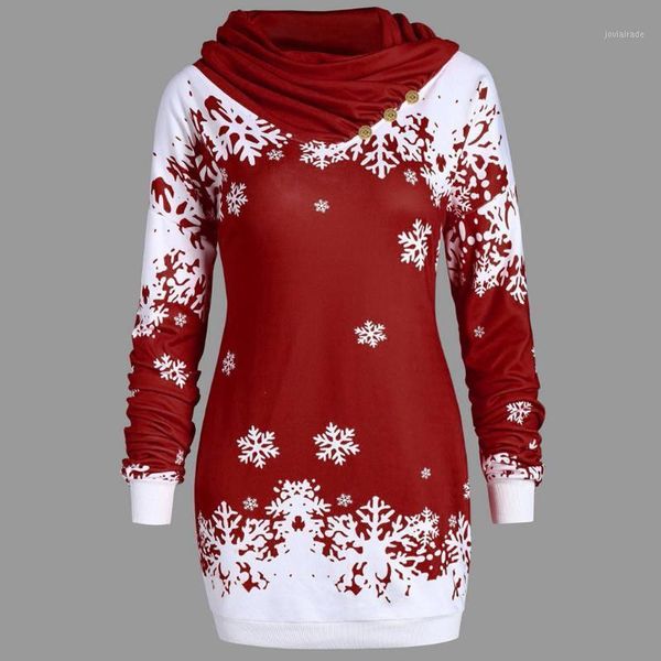 40#hoodies fashion women merry christmas snowflake printed cowl neck sweatshirt elegant autumn winter thick warm long 1, Black
40#hoodies fashion women merry christmas snowflake printed cowl neck sweatshirt elegant autumn winter thick warm long 1, Black