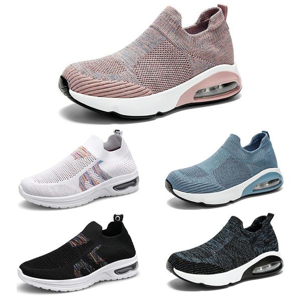 women knit cushion sneakers color black white blue pink fashion outdoor shoes women trainers running shoes size 36-40
women knit cushion sneakers color black white blue pink fashion outdoor shoes women trainers running shoes size 36-40