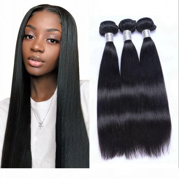straight hair bundles malaysian hair weave bundles 100g pc 3 bundles human hair extension double weft, Black
straight hair bundles malaysian hair weave bundles 100g pc 3 bundles human hair extension double weft, Black