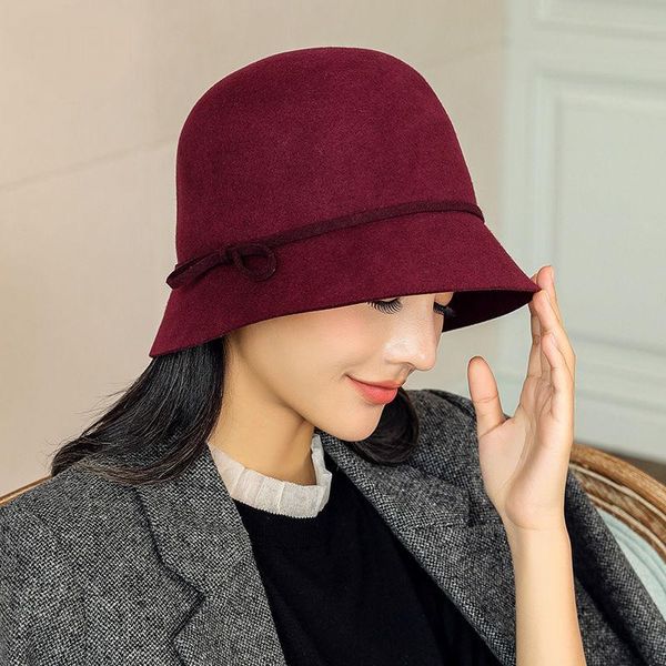 wide brim hats autumn and winter bow woolen bucket hat female korean fashion felt fisherman women 100% australia wool fedora, Blue;gray
wide brim hats autumn and winter bow woolen bucket hat female korean fashion felt fisherman women 100% australia wool fedora, Blue;gray