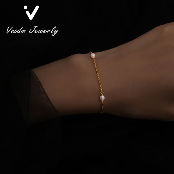 charm bracelets natural pearl braccelet 14k gold plated bracelets simple design jewelry europe style charm bracelets, Golden;silver
charm bracelets natural pearl braccelet 14k gold plated bracelets simple design jewelry europe style charm bracelets, Golden;silver