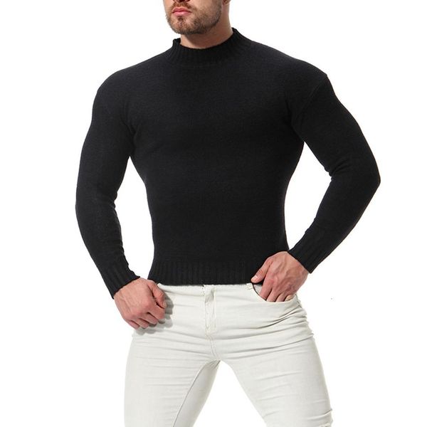 2021 new winter men's sweater casual pullover mens warm sweaters man slim stand collar knitted pullovers male xh8t, White;black
2021 new winter men's sweater casual pullover mens warm sweaters man slim stand collar knitted pullovers male xh8t, White;black