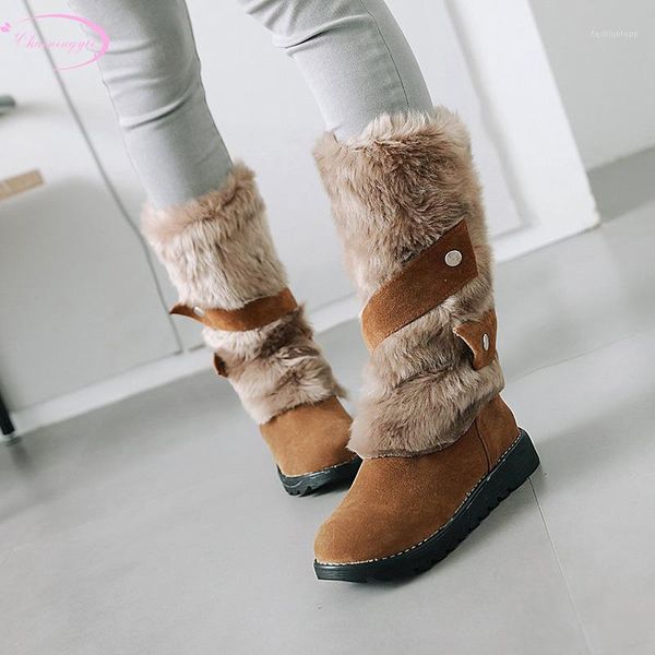 boots korean sweet style round toe nubuck mid-calf fashion rivets plush platform flat with motorcycle women's shoes1, Black
boots korean sweet style round toe nubuck mid-calf fashion rivets plush platform flat with motorcycle women's shoes1, Black