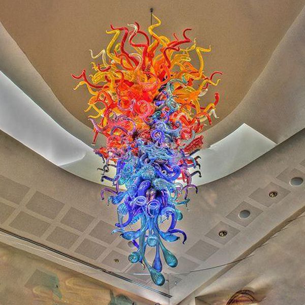modern large pendants lamps hand blown murano glass chandeliers lights multi color 24 by 52 inches led pendant lighting for house decor
modern large pendants lamps hand blown murano glass chandeliers lights multi color 24 by 52 inches led pendant lighting for house decor